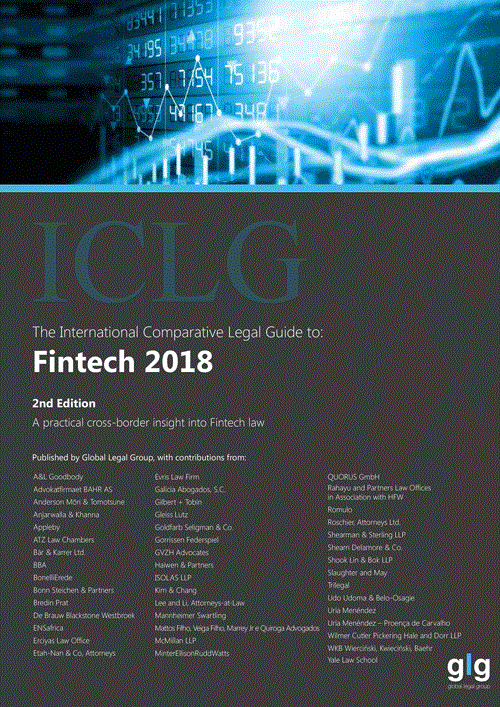 The International Comparative Legal Guide to: Fintech 2018 (Japan Chapter)
